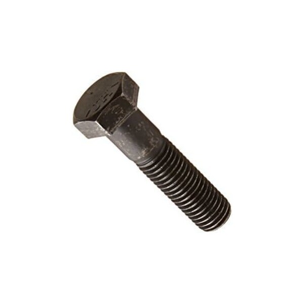 Newport Fasteners Grade 5, 3/8"-16 Hex Head Cap Screw, Plain Steel, 12 in L, 100 PK 852076-100 - main